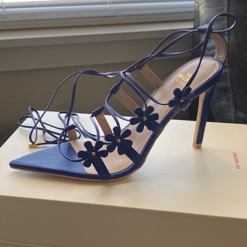 Kat Maconie Le Clique Yuni Ankle Wrap Sandal - Sz. 10